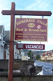 Inverness Bed and Breakfast Accommodation